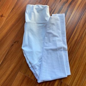 White Onzie Yoga Pants